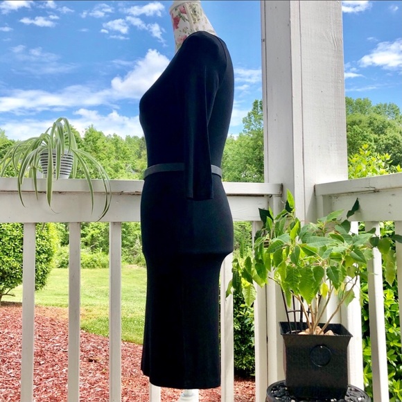 Black Jersey Bodycon - Picture 3 of 4